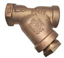3/4" NPT BT Y-Type Strainer, Bronze, with 60-100 Mesh Screen