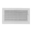 12 x 6 in. Supply Register in White