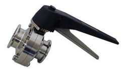 1-1/2 in. 304L Stainless Steel Silicone Lever Handle Butterfly Valve