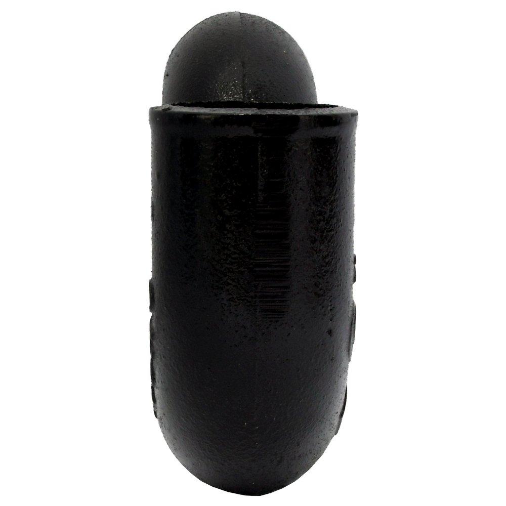 Black No-Hub Cast Iron P-Trap 