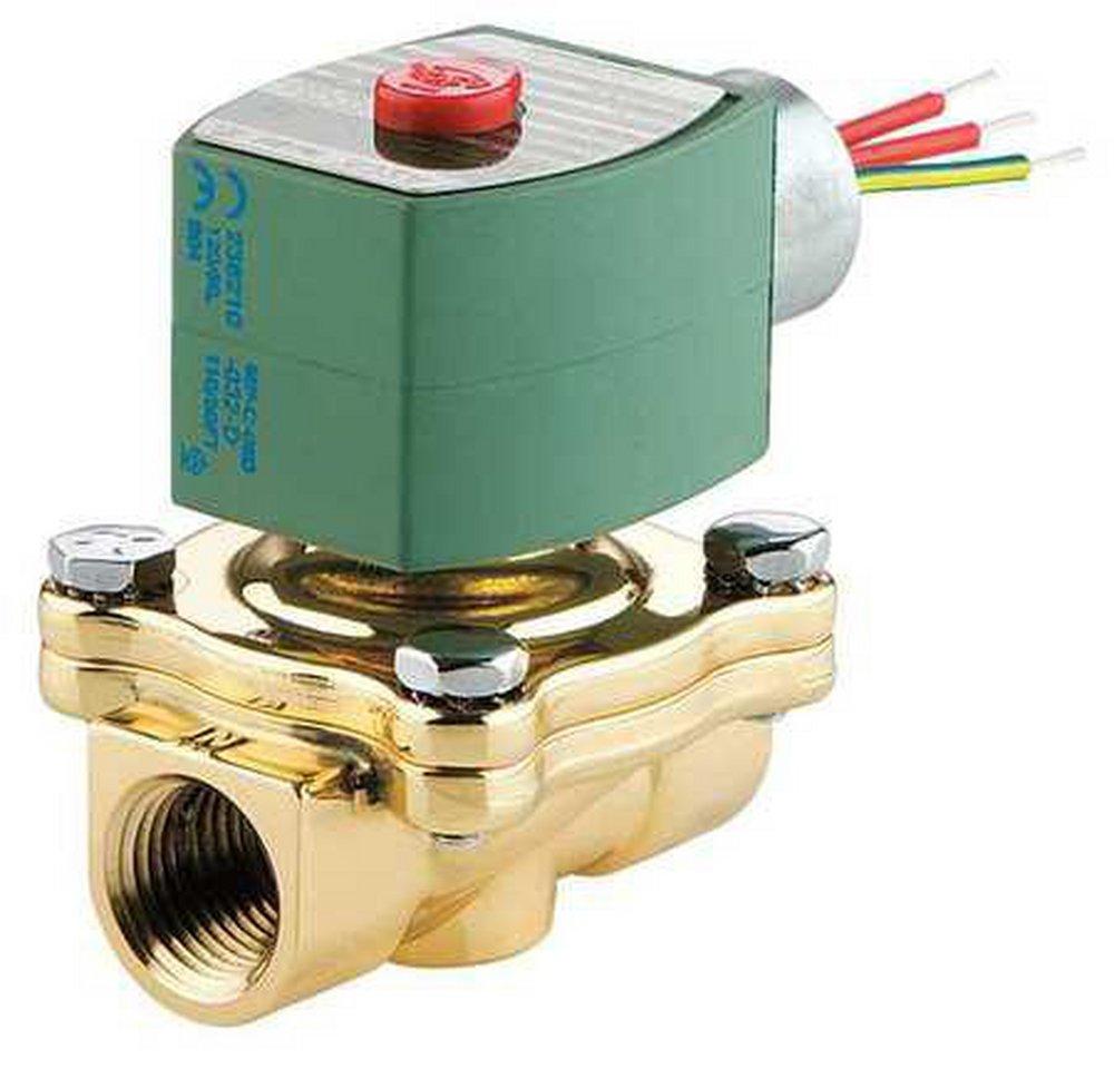 Asco Pneumatic Controls Solenoid Valve 150 psi 5-57/100 in. Brass, Copper, Plastic, Rubber, Silver and Stainless Steel 