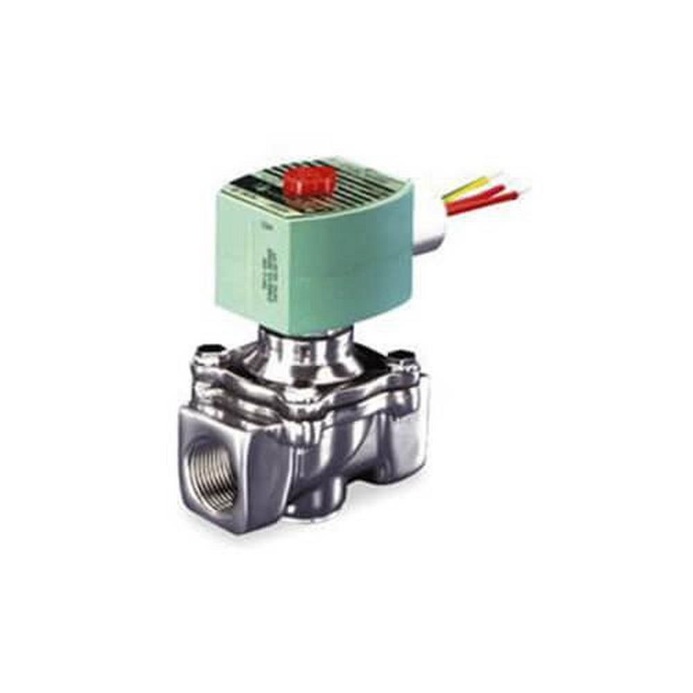 Asco Pneumatic Controls Solenoid Valve 2 psi 4-5/100 in. Brass, Copper, Plastic, Rubber, Silver and Stainless Steel 