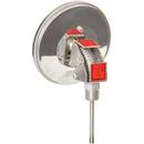 H.O. Trerice Stainless Steel 2-1/2 in. Adujstable Bimetal Thermometer 