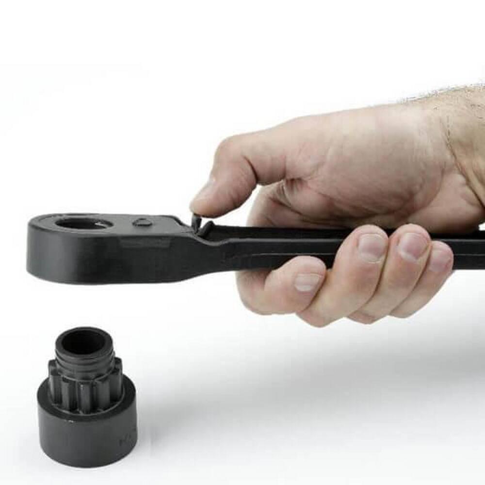 Lowell Corporation Black 12 in. Socket Wrench 