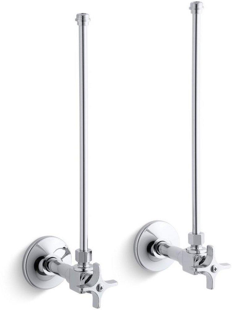 KOHLER Polished Chrome Sink 3/8 x 12 in. Supply Kit 