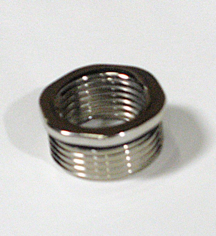 Perrin & Rowe Polished Chrome 1/2 x 3/4 in. Female x Male Adapter 