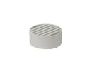 4 in. PVC Sewer Drain Grate in White