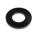 1-1/8 in. Black Steel Plain Washer