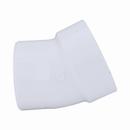 White PVC DWV 22-1/2&deg; Street Elbow 