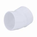 White PVC DWV 22-1/2&deg; Street Elbow 