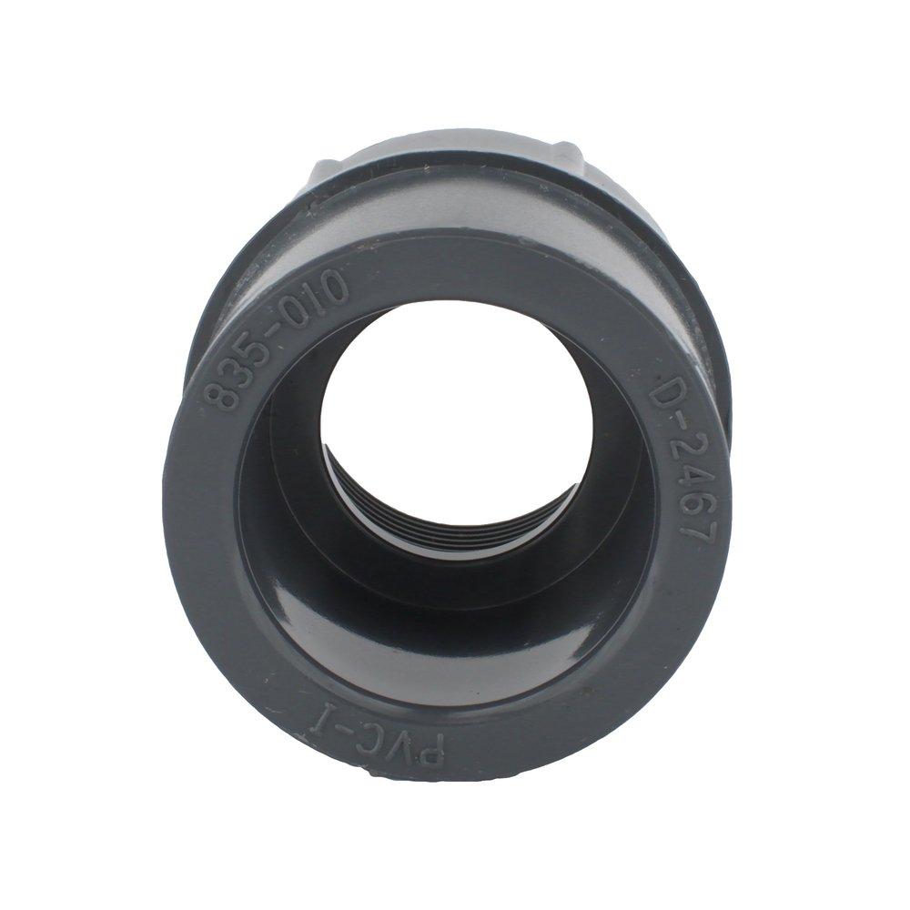 White PVC DWV 22-1/2&deg; Street Elbow 