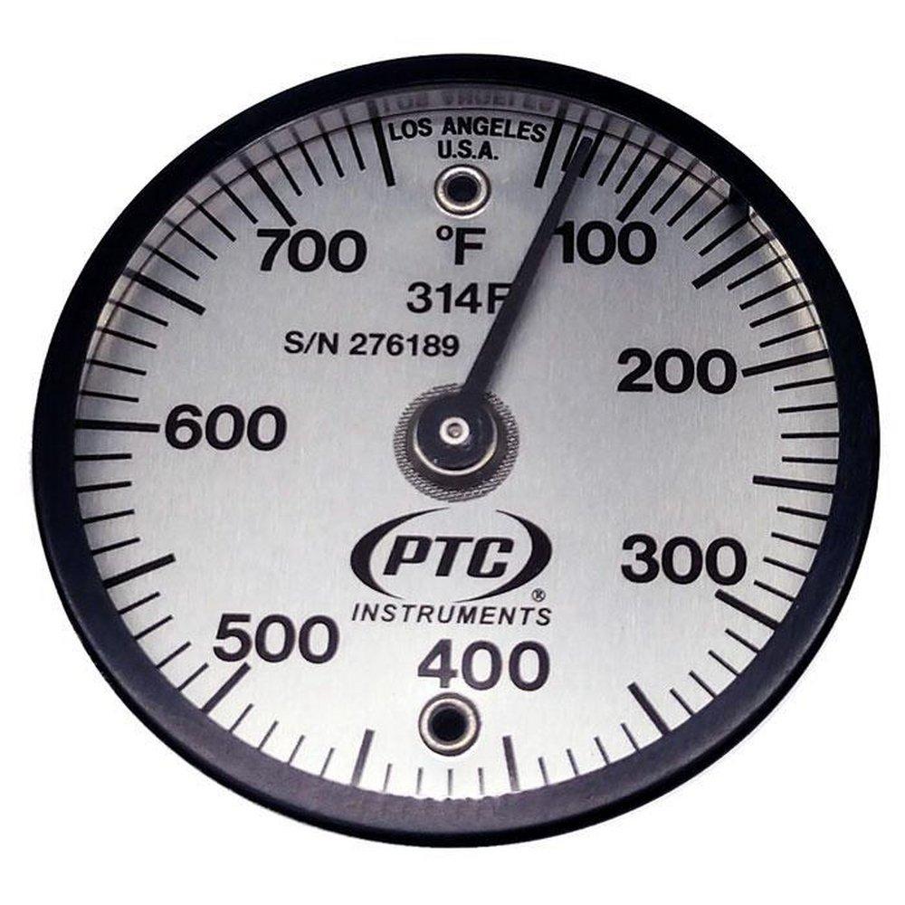 PTC Instruments 750 psi Dual Magnetic Mount Surface Thermometer 