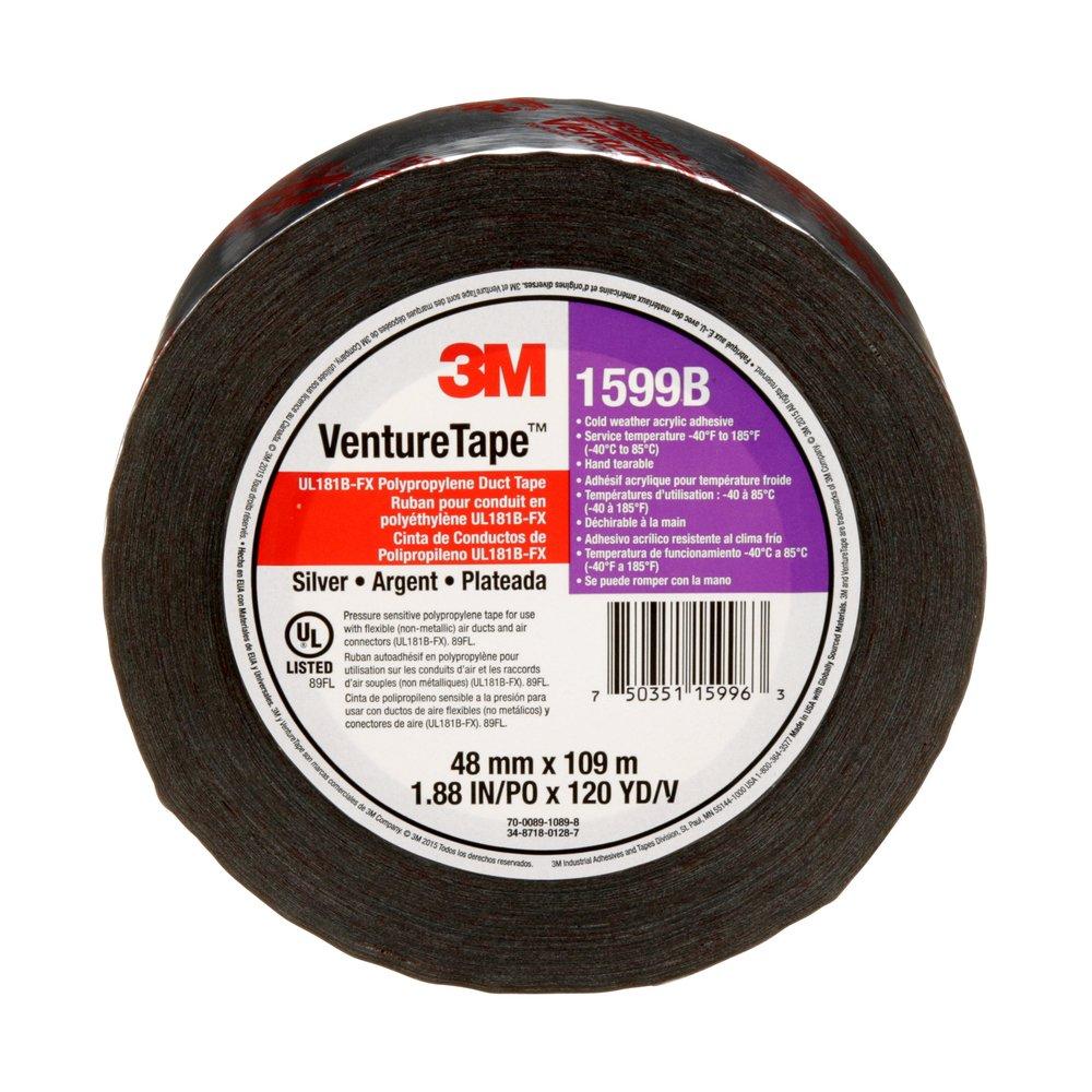 3M™ Venture Tape™ Silver 2 in. x 120 yd. Polypropylene Duct Tape 