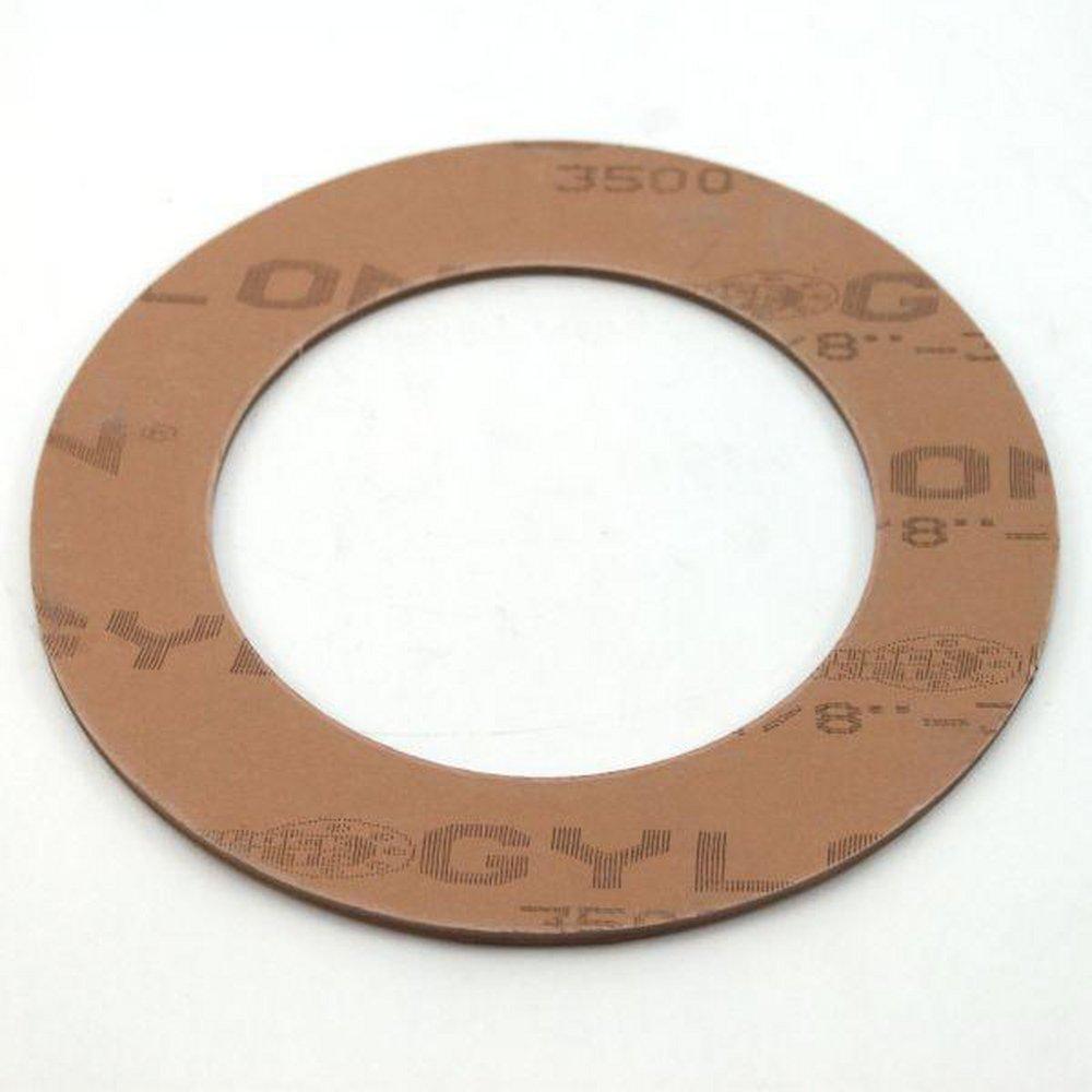 Garlock Fawn 1/8 in. 500# PTFE Plastic Full Face Gasket 