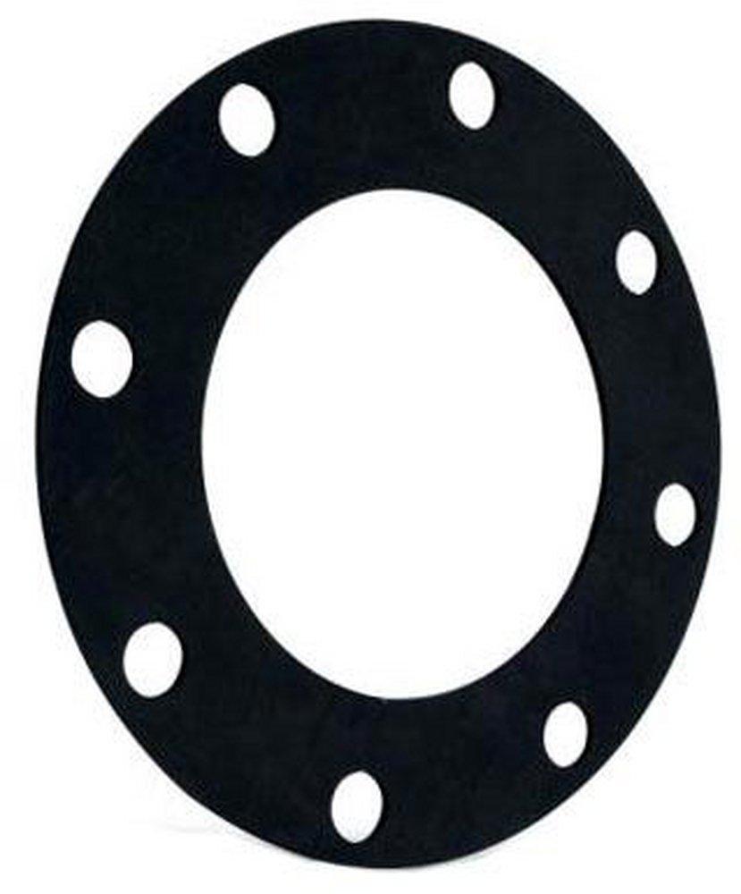 Garlock Black 1/8 in. 300# EPDM Rubber Full Face Gasket 