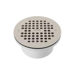 6 in. IPS Plastic Drain Top in Nickel