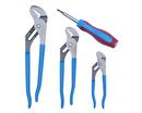 Permalock 4-Piece Plier Set With 6 In 1 Screwdriver