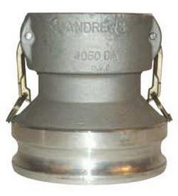 4 x 6 in. Coupler x Male Adapter Aluminum Coupling