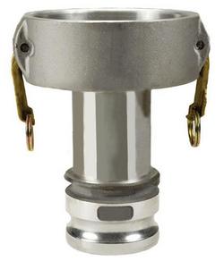6 x 4 in. Coupler x Adapter Aluminum Coupling