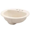 American Standard Bone White Drop-in Bathroom Sink 