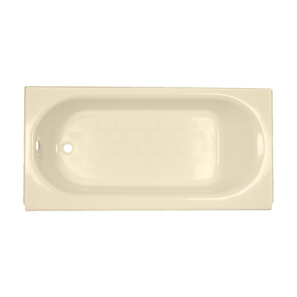 American Standard Bone 60 x 30 in. Soaker Alcove Bathtub Left Drain 
