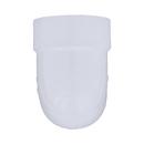 White PVC DWV Return Bend 