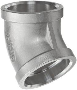 1-1/2 in. Socket Weld 316 and 316L Stainless Steel 45 Degree Elbow
