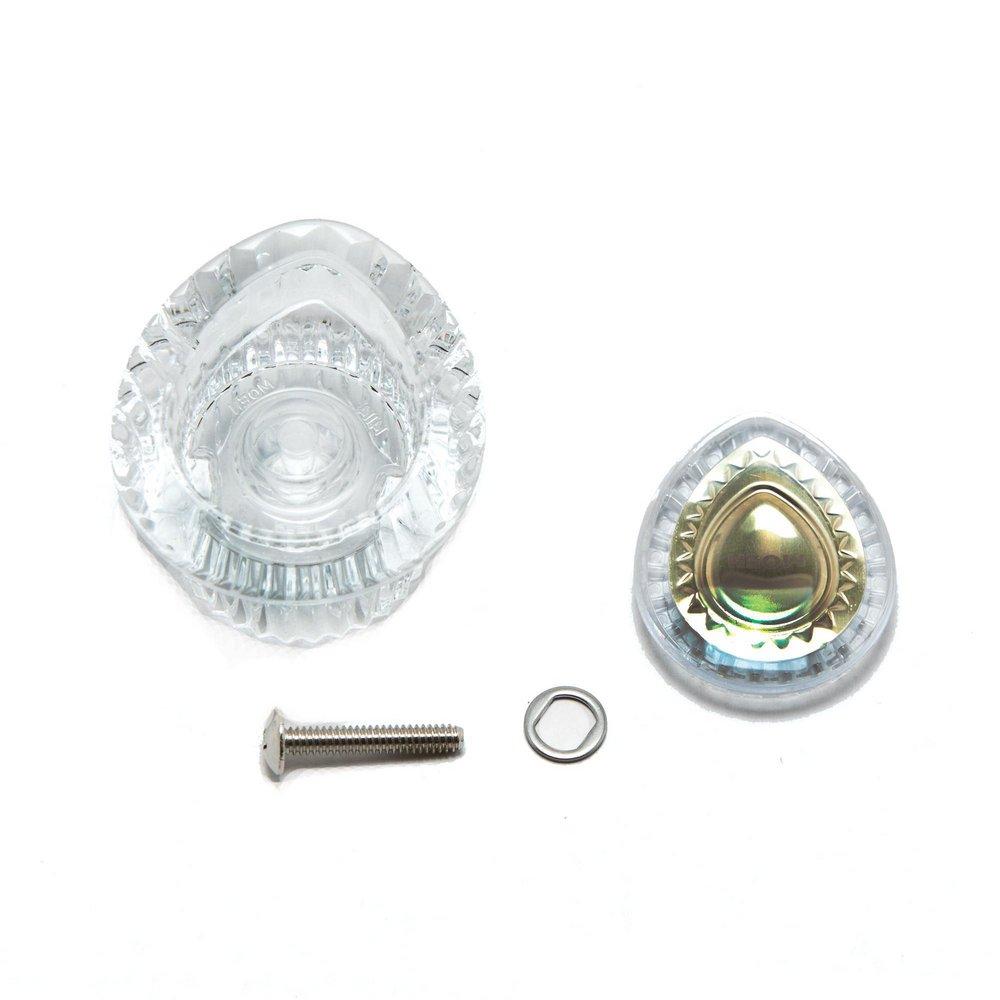 Moen Gold/White Plastic Handle Kit 