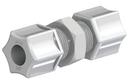 Opaque White Straight Kynar&reg; Compression Union Connector 