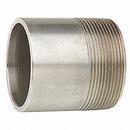 1/2 x 2 in. Threaded x Plain End Schedule 80 Domestic 304L Stainless Steel Nipple