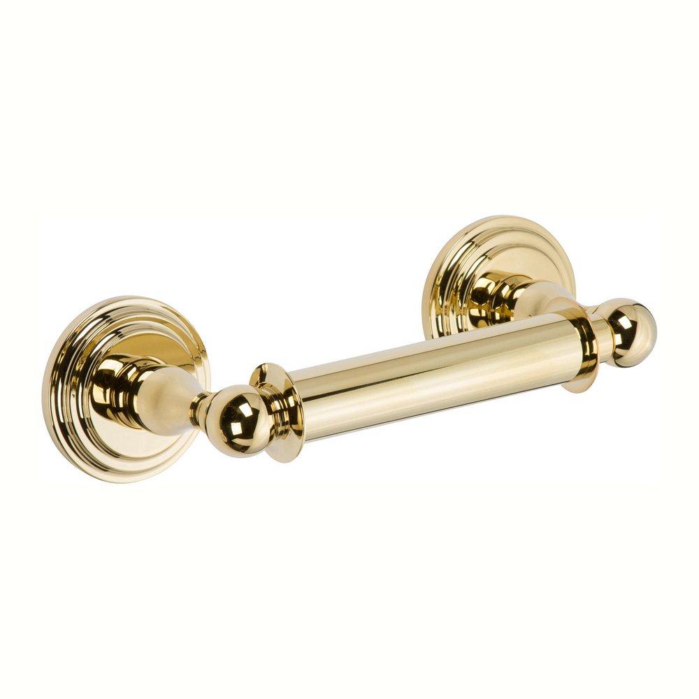 Ginger Polished Brass Wall Mount Toilet Tissue Holder 