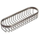 11 in. Deep Toiletry Basket in Satin Nickel