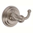 2 Robe Hook in Satin Nickel