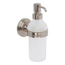 Wall Mount Soap and Lotion Dispenser in Satin Nickel