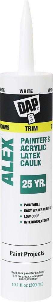 DAP White Painter's Acrylic Latex Caulk in White 