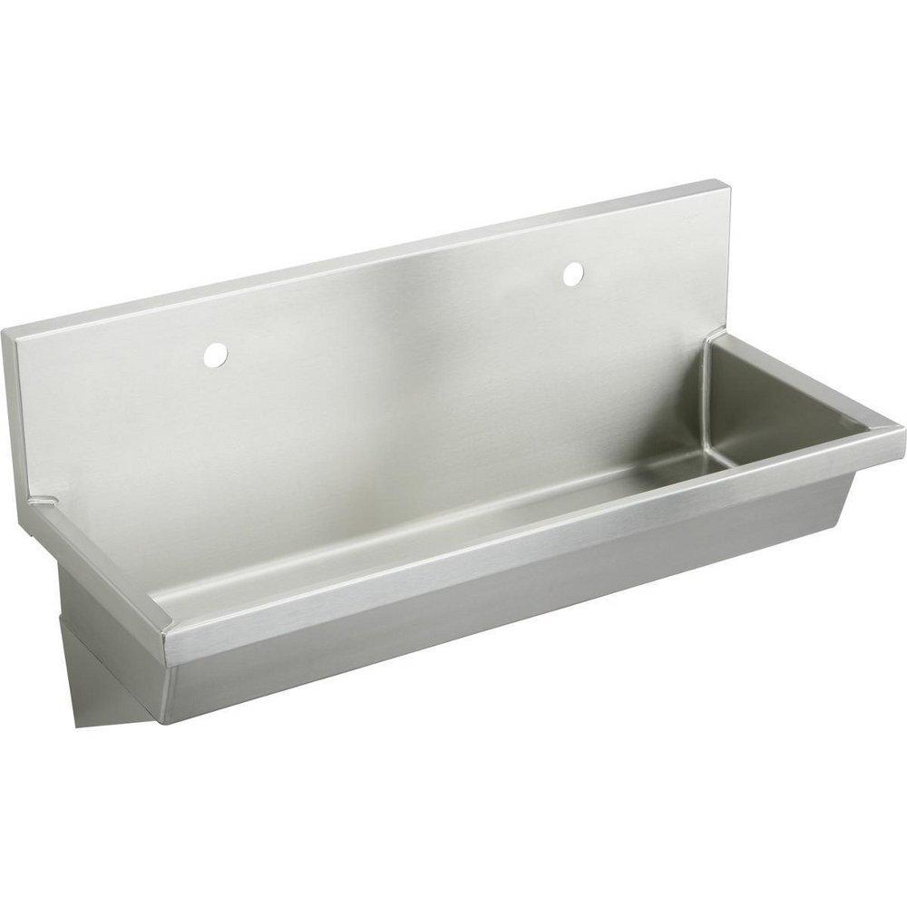 Elkay Buffed Satin 48 x 20 in. Multi-Station Wash Sink 