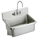 25 x 19-1/2 x 24-3/8 in. Wall Mount Healthcare Sink in Buffed Satin