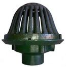 3 in. Cast Iron No Hub Roof Drain with Small Sump High Dome