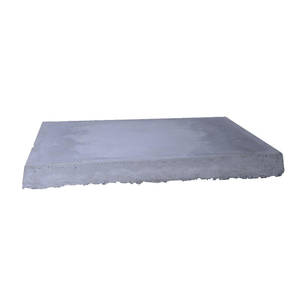 DiversiTech&reg; White 24 x 3 in. Equipment Pad Concrete, Plastic and Steel 