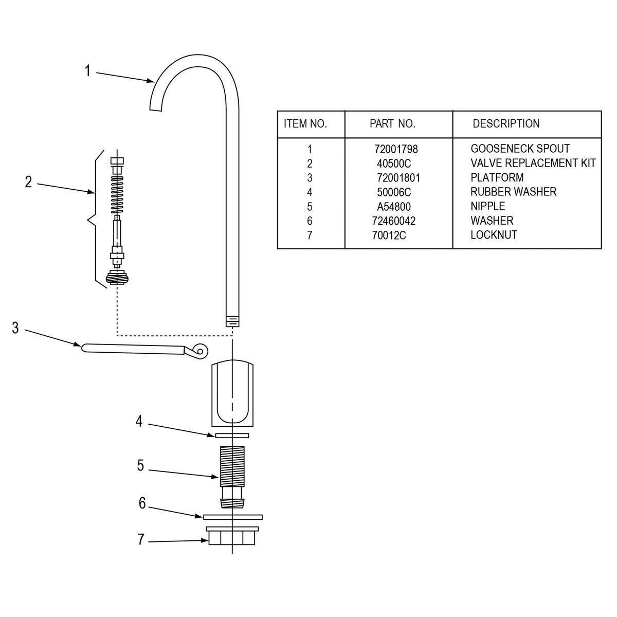 Elkay Polished Chrome Glass Filler 