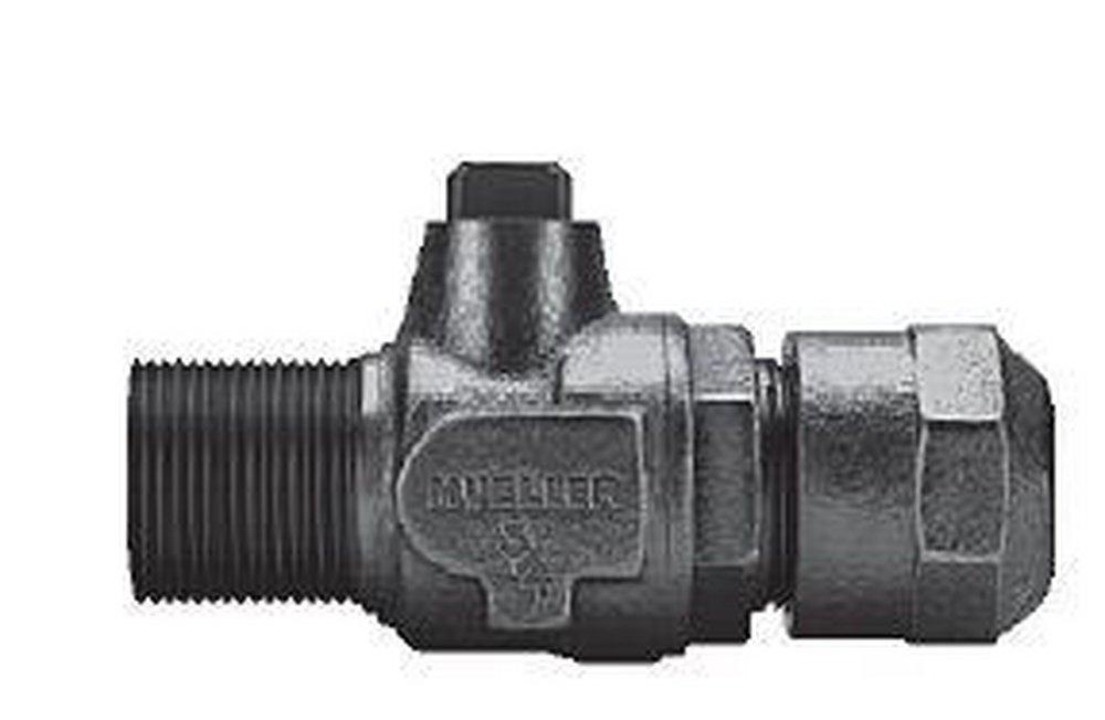 Mueller Company MIP x Compression Ball Corporation Stop 