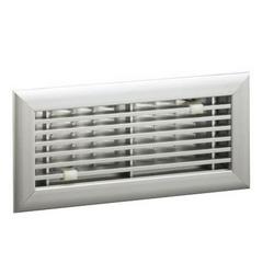 12 x 6 in. HVAC and Residential Floor Register in Satin Anodized Aluminum