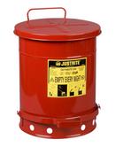 13-47/50 in. 10 gal Oily Waste Can in Red