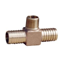 1 x 3/4 in. Brass Yard Hydrant Tee