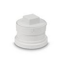 TRENCH TOUGH PLUS Gasket x MPT Sewer Straight SDR 35 PVC Clean-Out Adapter Plug with Ring 