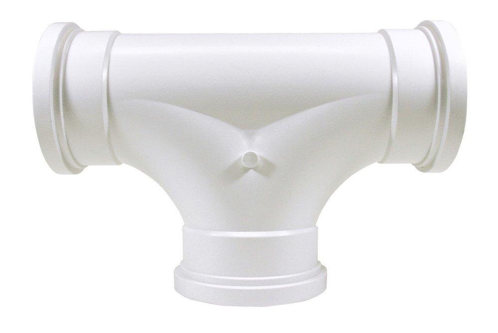 TRENCH TOUGH PLUS Gasket Plastic 2-Way Sewer Tee 