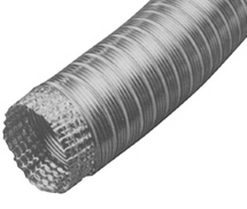 Snappy Silver 8 ft. Silver Uninsulated Flexible Air Duct 