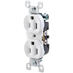15A 125V Duplex Receptacle in Ivory