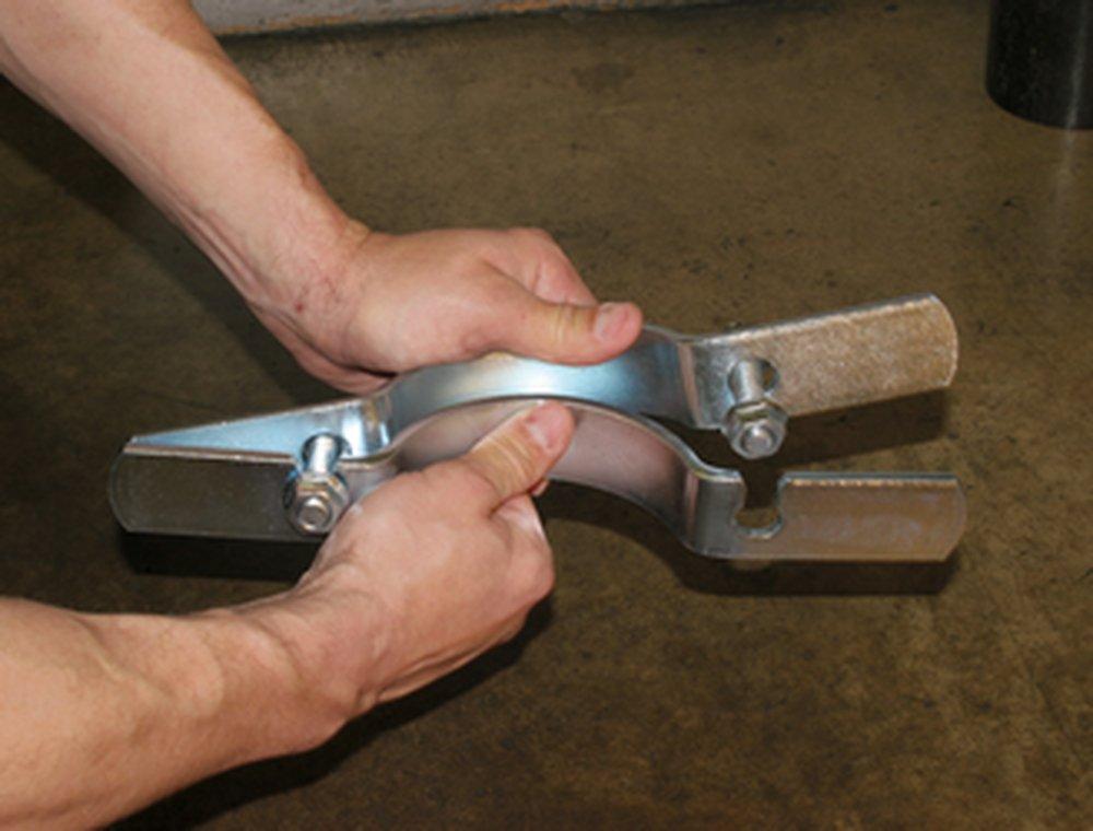 nVent CADDY Silver Electrogalvanized Steel Riser Clamp 
