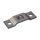 2 in. 100 lb. Steel Plain Wall Plate